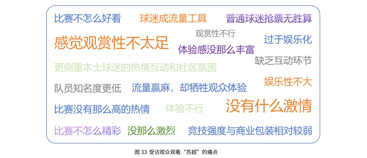 受访观众观看“苏超”的痛点